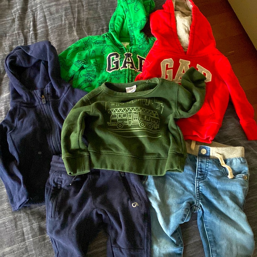 Baby Gap Sweatshirt Lot Bundle